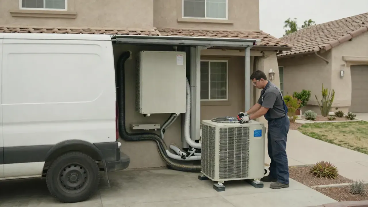 HVAC, mini split repair in Poway