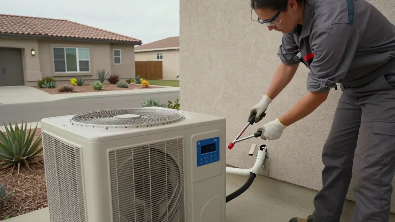 HVAC, mini split repair in Poway